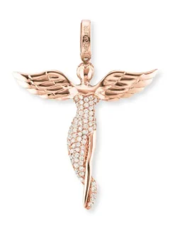 ENGELSRUFER Anhänger-Engel Zirkonia rosé plated S ERP-ANGEL-SR