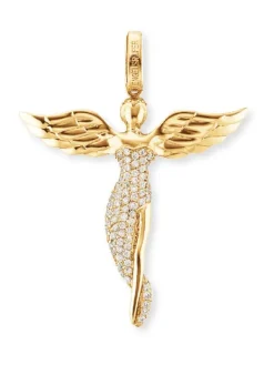 ENGELSRUFER Anhänger-Engel Zirkonia plated S ERP-ANGEL-SG