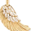 ENGELSRUFER Anhänger-Flügel Zirkonia plated 29 mm ERW-M-01-ZI-G
