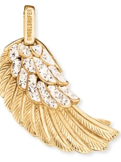 ENGELSRUFER Anhänger-Flügel Zirkonia plated 29 mm ERW-M-01-ZI-G