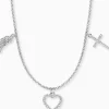 ENGELSRUFER Halsketten + Collier-Halskette Glaube, Liebe Hoffnung Zirkonia ERN-FLH-ZI