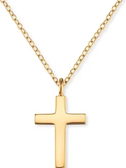 ENGELSRUFER Halsketten + Collier-Halskette mit Kreuz ERN-LILCROSS-G