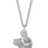 ENGELSRUFER Halsketten + Collier-Kette Engel Silber mit Heart ERN-ANGEL-HEART
