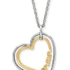 ENGELSRUFER Halsketten + Collier-Kette Forever Silber Bicolor ERN-FOREVER-BIG