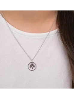 ENGELSRUFER Halsketten + Collier-Kette Lebensbaum Silber ERN-LILTREE