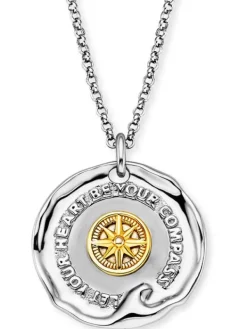 ENGELSRUFER Halsketten + Collier-Kette Talisman Bicolor ERN-TALISMAN-WAVE-BI
