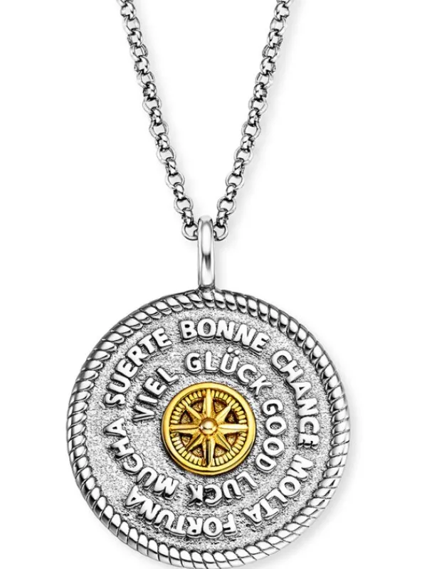 ENGELSRUFER Halsketten + Collier-Kette Talisman Bicolor ERN-TALISMAN-LUCK-BI