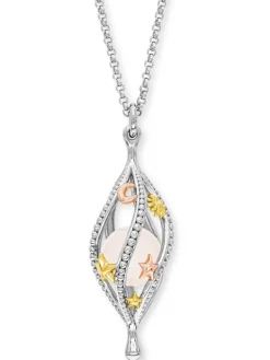 ENGELSRUFER Halsketten + Collier-Kette Universe Silber Tricolor ERN-UNIVERSE-RQ-TRI