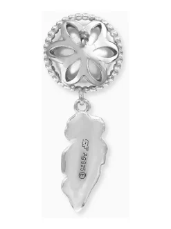 ENGELSRUFER Ohrschmuck-Ohrstecker Feder und Perlen Silber ERE-GLORY-FEDER-ST
