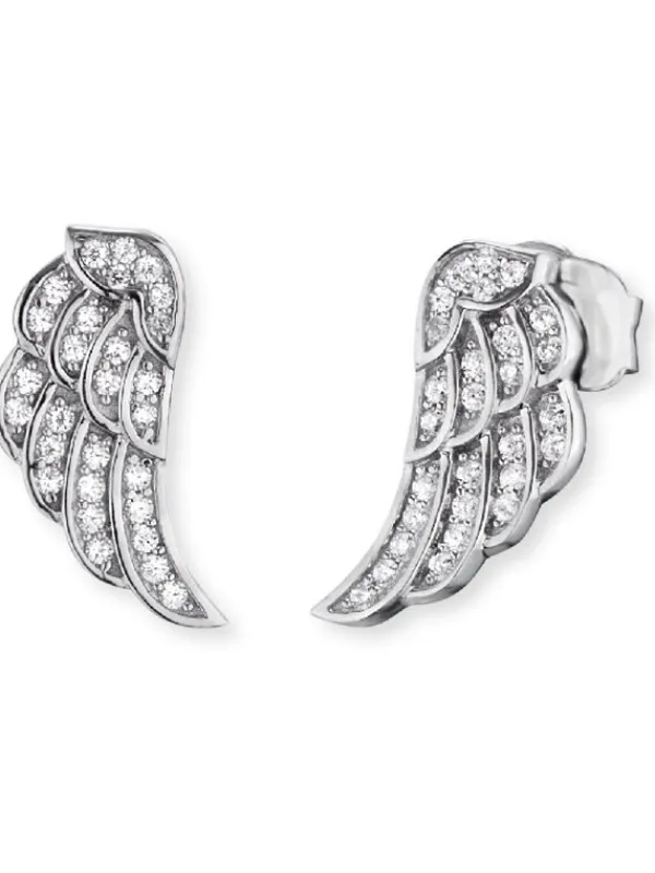 ENGELSRUFER Ohrschmuck-Ohrstecker Flügel ERE-LILWING-ZI-ST