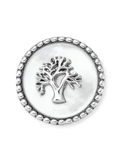 ENGELSRUFER Ohrschmuck-Ohrstecker Lebensbaum Silber mit Perlmutt ERE-LILTREE-PE-ST