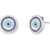 ENGELSRUFER Ohrschmuck-Ohrstecker Lucky Eye Emaille und Zikonia ERE-EYE-ZIM-ST