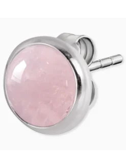 ENGELSRUFER Ohrschmuck-Ohrstecker Powerful Stone Rosenquarz ERE-RQ-ST