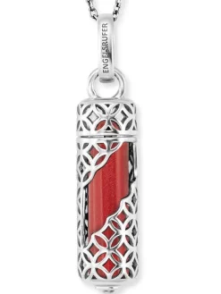 ENGELSRUFER Halsketten + Collier-Powerful Stone Roter Jaspis M 28 mm ERN-HEAL-RJ-M