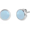 ENGELSRUFER Ohrschmuck-Powerful Stone blauer Achat ERE-BA-ST