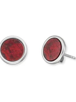 ENGELSRUFER Ohrschmuck-Powerful Stone Roter Jaspis ERE-RJ-ST