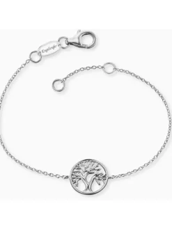 ENGELSRUFER Damenuhren-Set Uhr Lebendbaum und Silberarmband ERWO-TREE-03