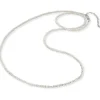ENGELSRUFER Halsketten + Collier-Süßwasserperlenkette Silber ERN-70-PE