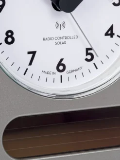 FILIUS Wecker + Co.-Funk-Solar Wecker Made in Germany grau 0543-14