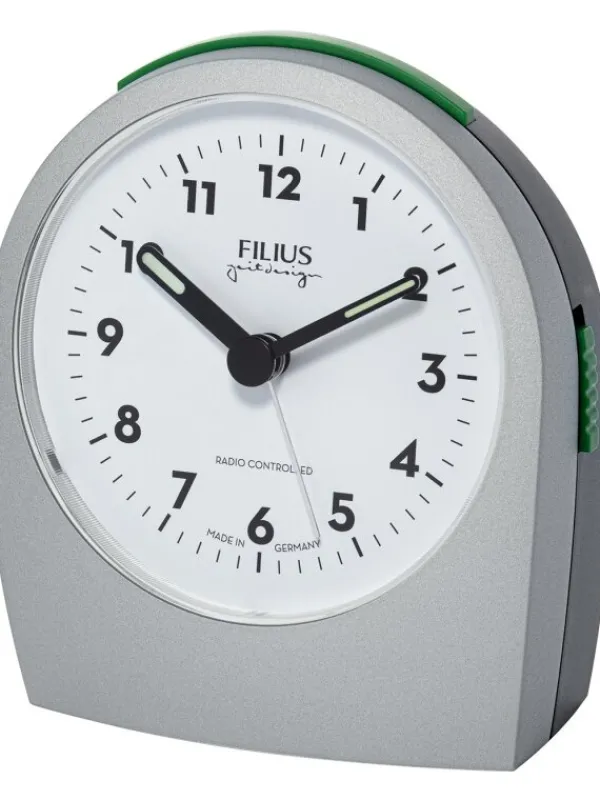 FILIUS Wecker + Co.-Funkwecker grau 0545-19
