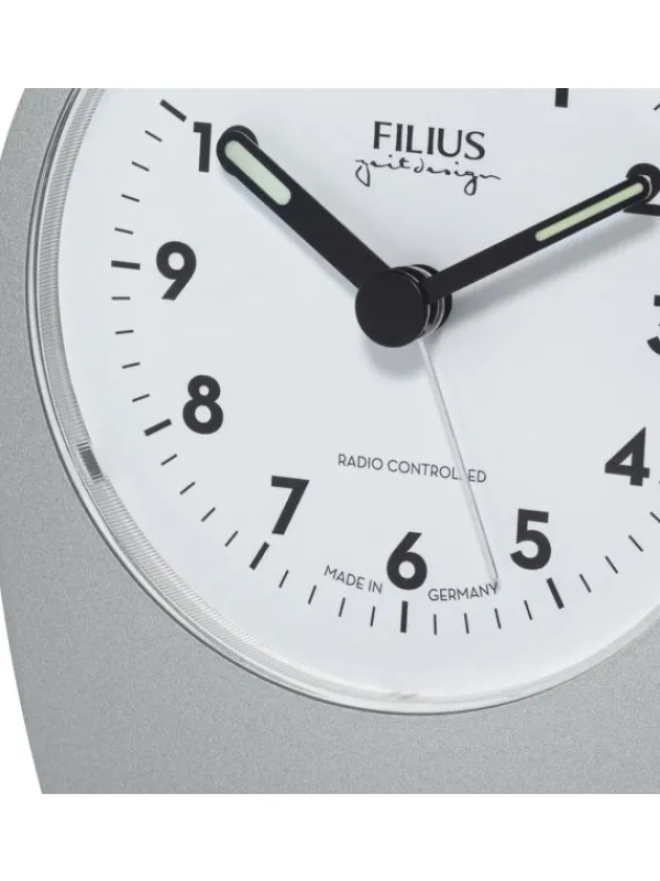 FILIUS Wecker + Co.-Funkwecker grau 0545-19