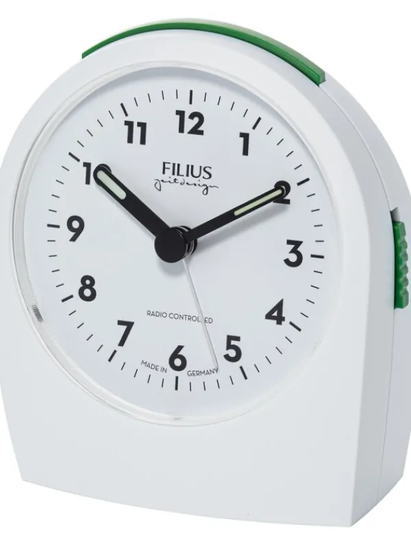 FILIUS Wecker + Co.-Funkwecker Weiß 0545-0