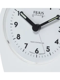 FILIUS Wecker + Co.-Funkwecker Weiß 0545-0