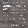 FILIUS Wecker + Co. | Wanduhren-Wort Tischuhr-Wanduhr Anthrazit 28 cm 0401-4