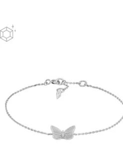 FOSSIL Armbänder-Butterflies Silber JFS00620040