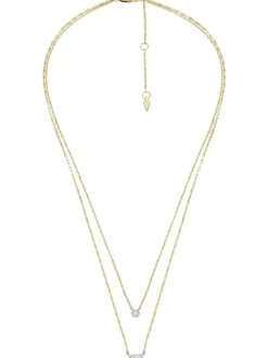 FOSSIL Halsketten + Collier-SADIE Token of Affection JF04357998