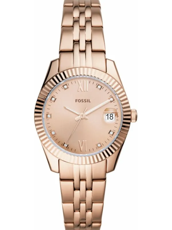 FOSSIL Damenuhren-SCARLETTE MINI Rosegoldfaben ES4898