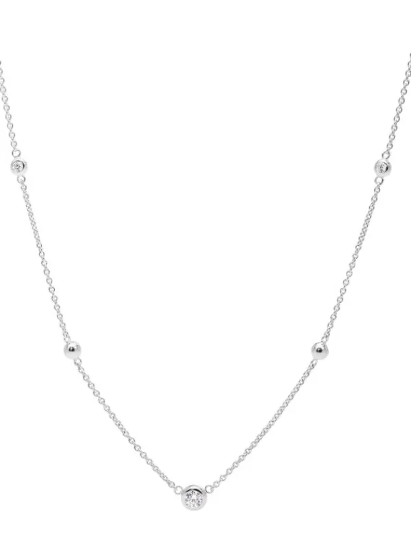 FOSSIL Halsketten + Collier-SILBER JFS00453040