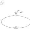 FOSSIL Armbänder-Texture Circle Silber JFS00616040