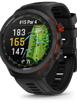 GARMIN Smartwatches | Herrenuhren-Approach® S70, schwarz, 47 mm, Golfuhr 010-02746-12