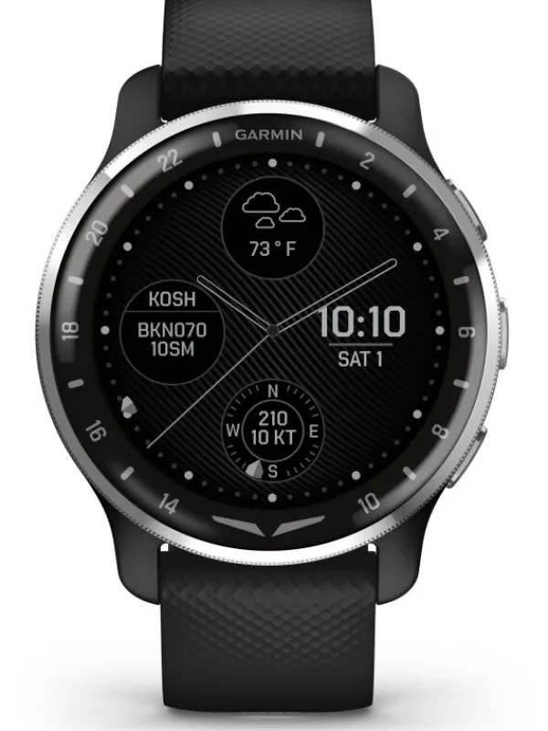 GARMIN Smartwatches | Herrenuhren-D2™ Air X10, Aviator Smartwatch Schwarz 010-02496-19