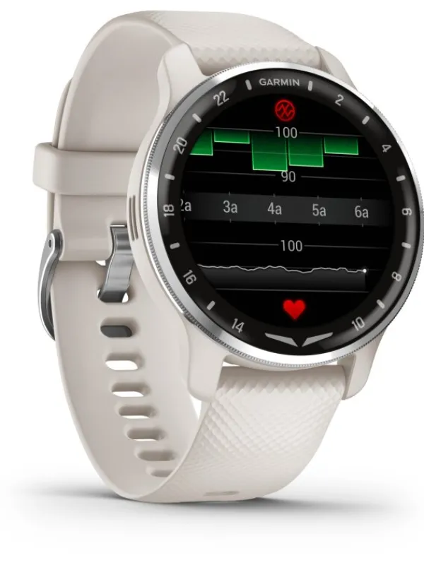 GARMIN Herrenuhren | Damenuhren-D2™ Air X10, Aviator Smartwatch Weiß 010-02496-13