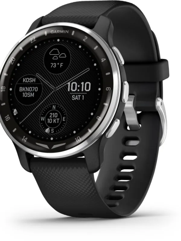 GARMIN Smartwatches | Herrenuhren-D2™ Air X10, Aviator Smartwatch Schwarz 010-02496-19