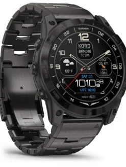 GARMIN Smartwatches | Herrenuhren-D2™ Mach 1 Pro, 51mm, Piloten-Smartwatch Titan-Armband 010-02804-81