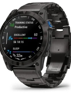 GARMIN Smartwatches | Herrenuhren-D2™ Mach 1 Pro, 51mm, Piloten-Smartwatch Titan-Armband 010-02804-81