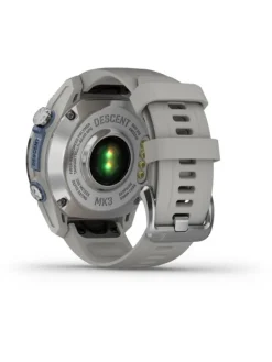 GARMIN Smartwatches | Herrenuhren-Descent™ Mk3 - 43mm Edelstahl mit Silikonarmband 010-02753-04