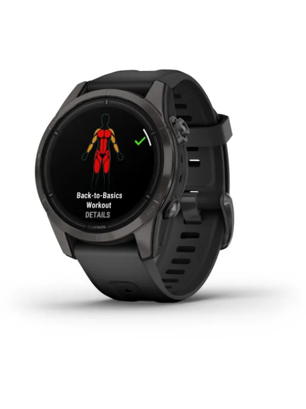 GARMIN Smartwatches | Herrenuhren-epix™ Pro Gen 2 – Saphire Edition, 42mm, Schwarz 010-02802-15