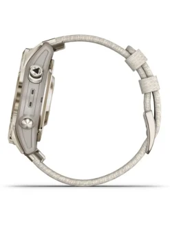 GARMIN Smartwatches | Herrenuhren-epix™ Pro Gen 2 – Saphire Edition, 42mm, beige 2 Bänder 010-02802-20