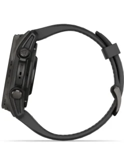 GARMIN Smartwatches | Herrenuhren-fēnix® 8 - 43 mm AMOLED Sapphire Schwarz/Carbongrau Titan 010-02903-21