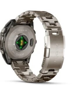 GARMIN Smartwatches | Herrenuhren-fēnix® 8 - 47 mm AMOLED Sapphire Graphit/Titanium Titan mit Titanarmband 010-02904-40
