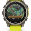 GARMIN Smartwatches | Herrenuhren-fēnix® 8 - 47 mm Solar Sapphire Graphit/Titanium Titan 010-02906-21