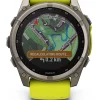 GARMIN Smartwatches | Herrenuhren-fēnix® 8 - 51 mm Solar Sapphire Graphit/Titanium Titan 010-02907-21