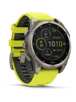 GARMIN Smartwatches | Herrenuhren-fēnix® 8 - 47 mm Solar Sapphire Graphit/Titanium Titan 010-02906-21