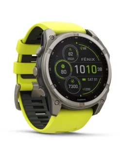 GARMIN Smartwatches | Herrenuhren-fēnix® 8 - 51 mm Solar Sapphire Graphit/Titanium Titan 010-02907-21