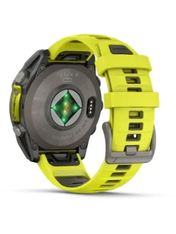 GARMIN Smartwatches | Herrenuhren-fēnix® 8 - 47 mm Solar Sapphire Graphit/Titanium Titan 010-02906-21