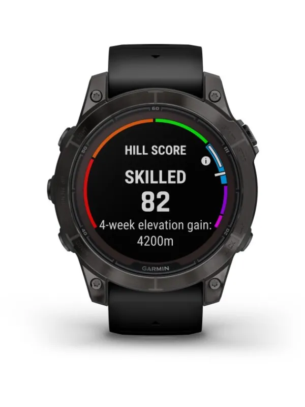 GARMIN Smartwatches | Herrenuhren-FĒNIX® 7 Pro – 47mm - Sapphire Solar Edition, Schwarz/Carbongrau Titan 010-02777-11